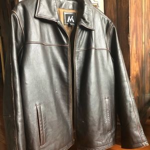 G-III Men's 100% Heavy Leather Jacket